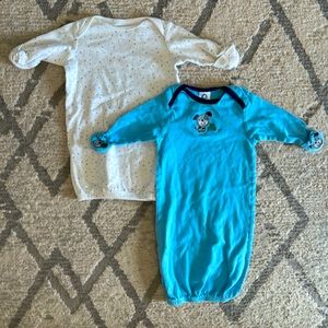 Set of 2 Baby Sleep Gowns